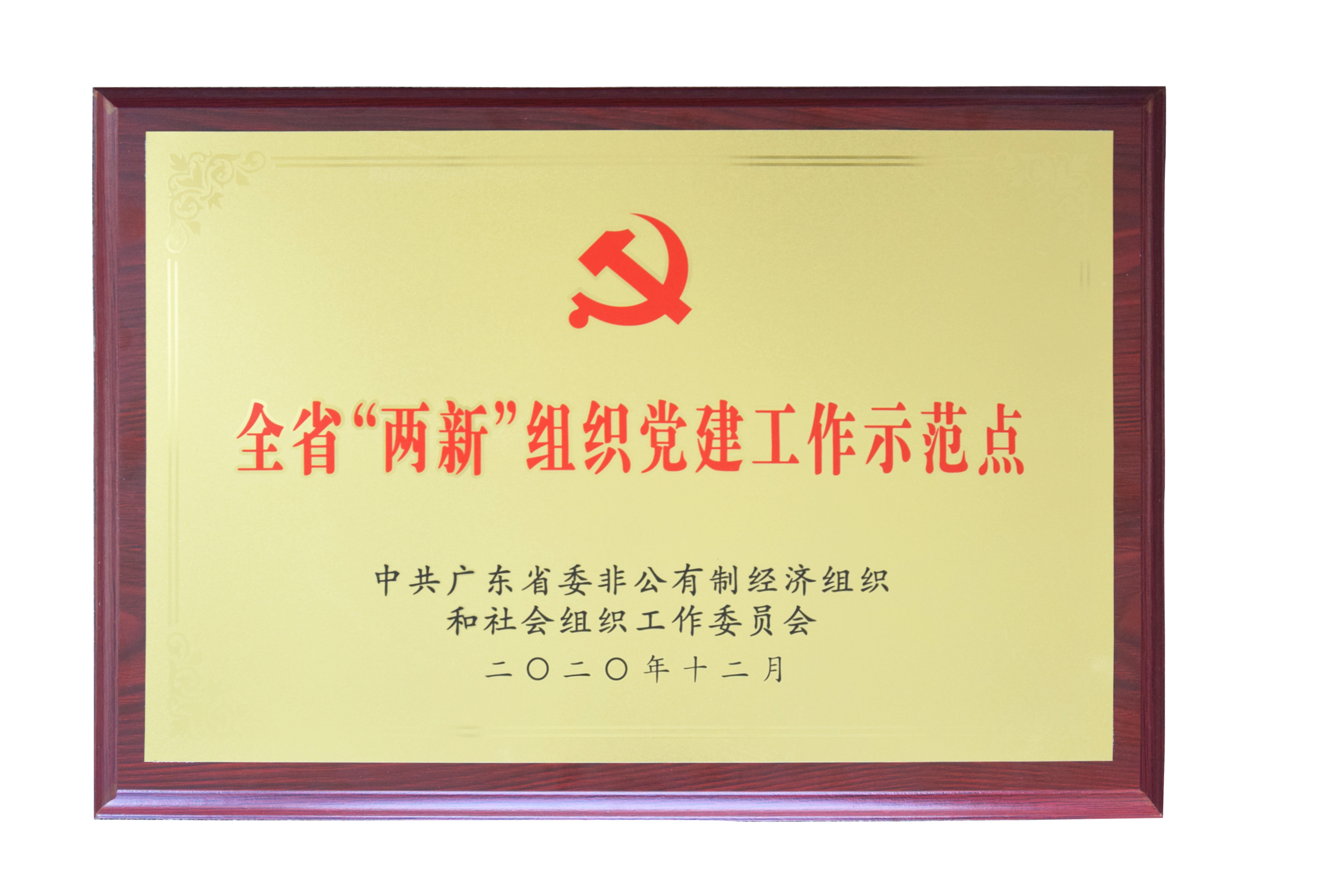 全省“两新”组织党建工作示范点